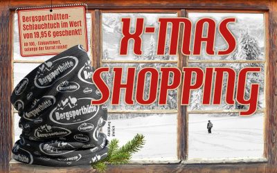 Weihnachts-Shopping in der Bergsporthütte