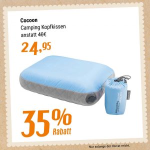 Cocoon Camping Kopfkissen
