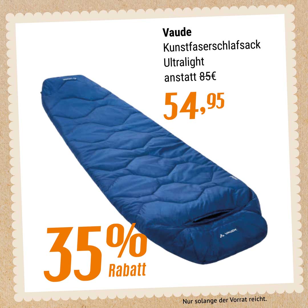 Vaude Kunstfaserschlafsack Ultralight