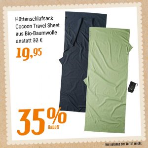 Hüttenschlafsack Cocoon Travel Sheet