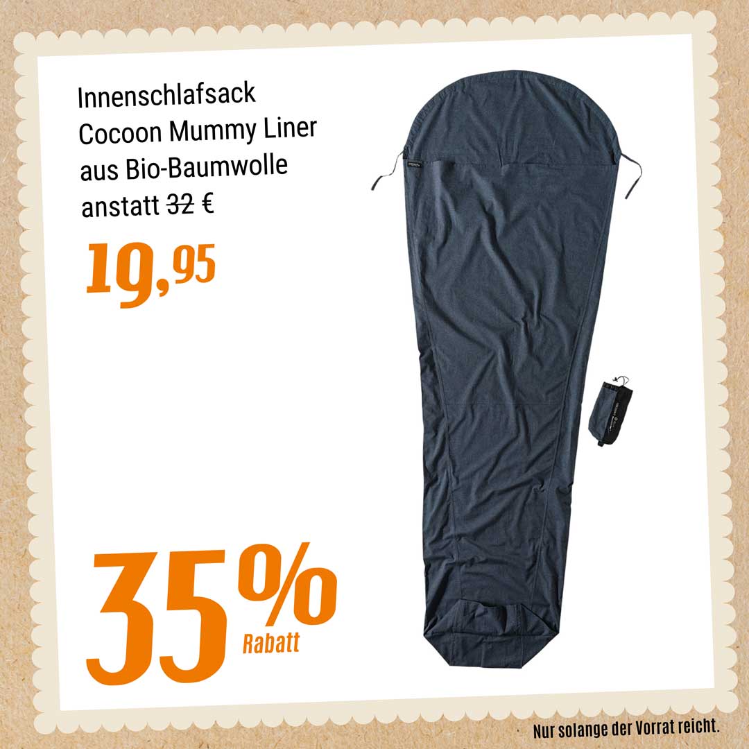 Innenschlafsack Cocoon Mummy Liner