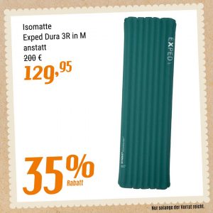 Isomatte Exped Dura 3R