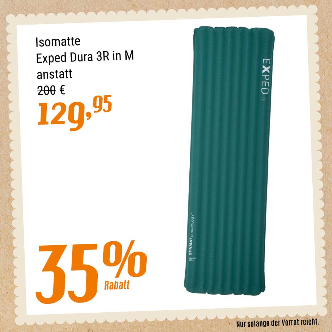 Isomatte Exped Dura 3R