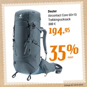 Trekkingrucksack Deuter Aircontact Core 60+10